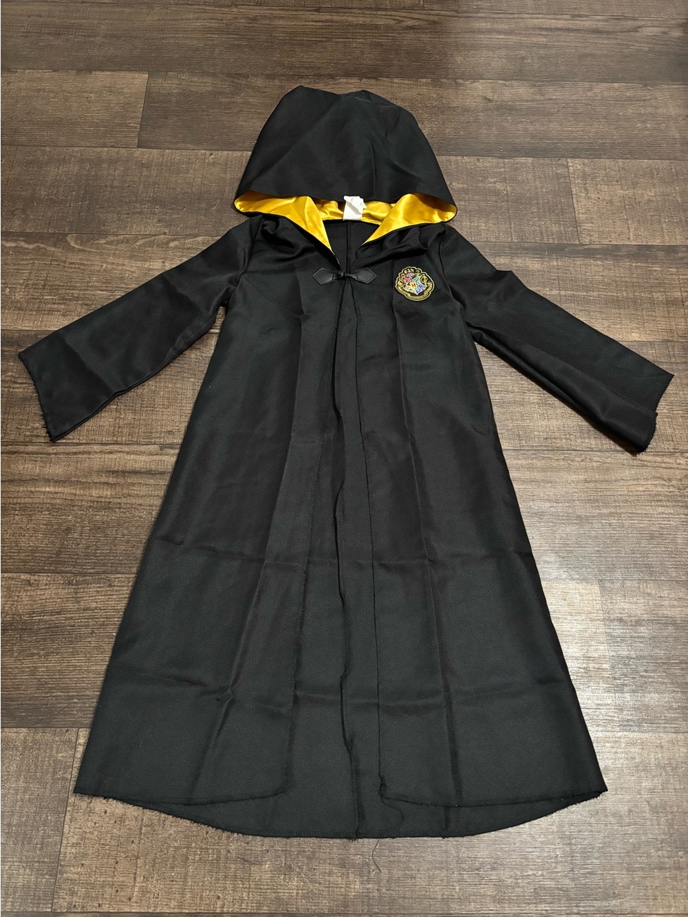 HARRY POTTER Robe Deluxe Wizarding World Hogwarts Costume Kids M 7/8 W/Glasses
